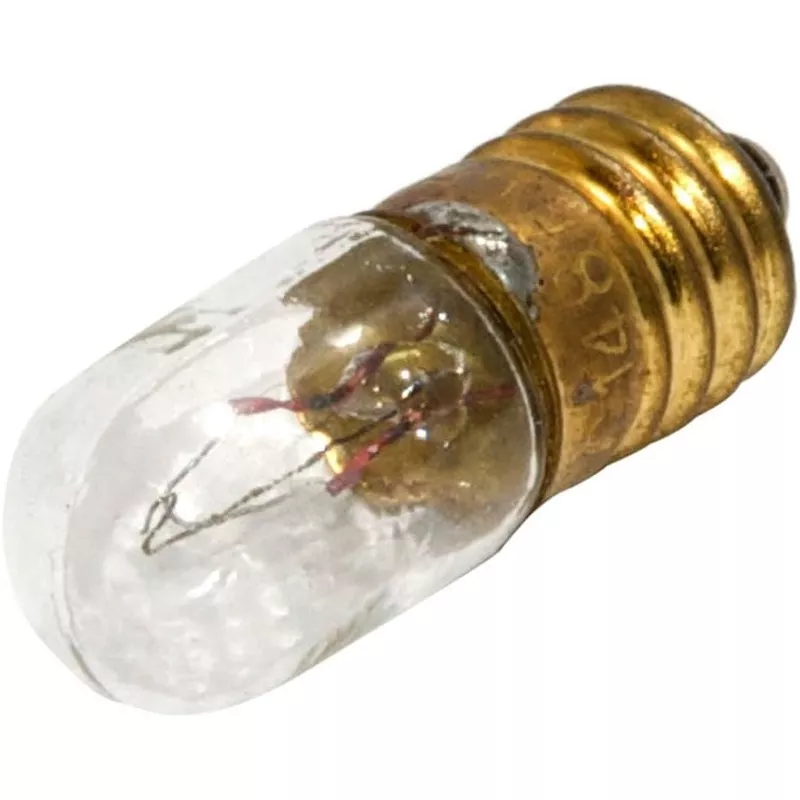 #1487 Miniature Bulbs14V, 2.8W, E10 Base, T-3.25 Shape