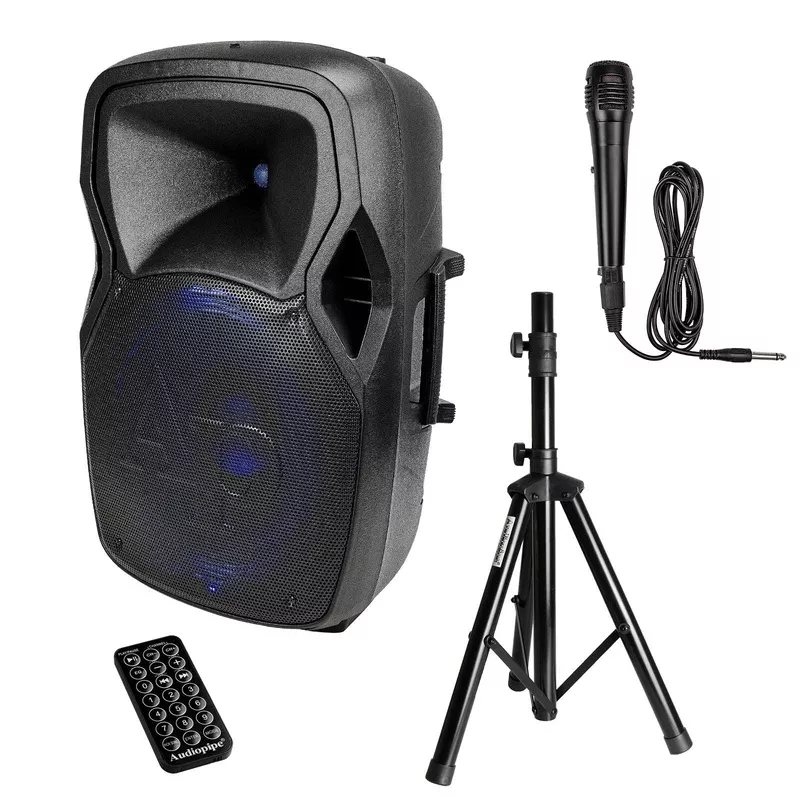 15″ Professional Active Loudspeaker (DJAP-1567A-CMB)