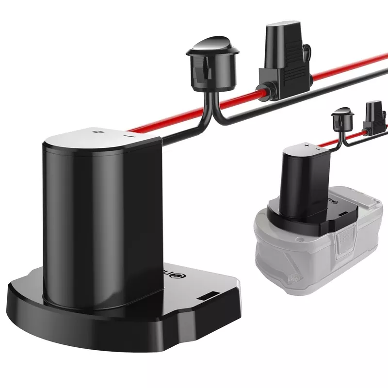 18V ONE+ Lithium Battery Adapter with Fuse and Switch for Power Wheels