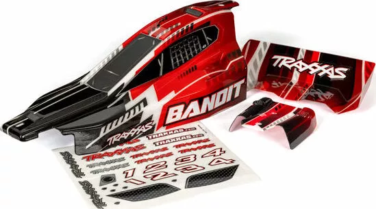 2450 BANDIT, BODY, BLK/RED