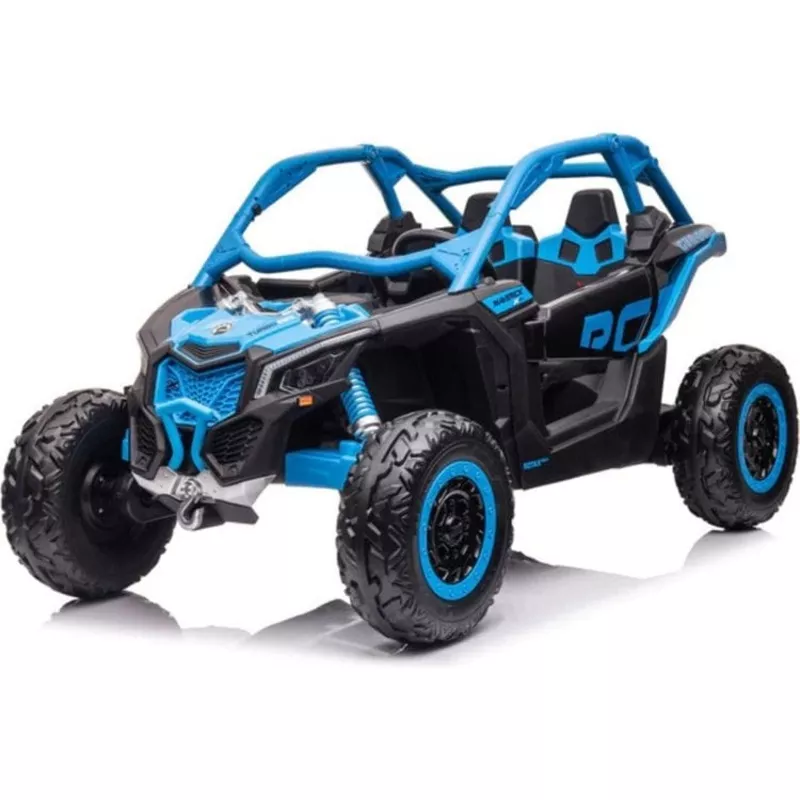 2x24V 4×4 Can Am Maverick 2 Seater Ride on UTV – Blue