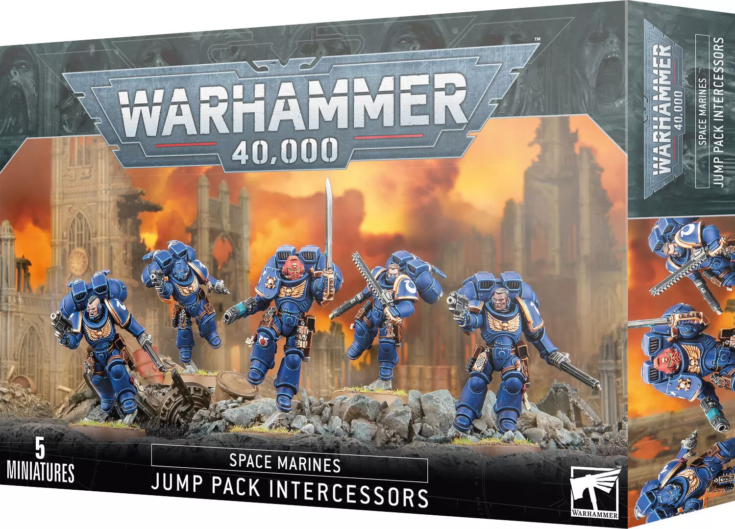 48-13 SPACE MARINES JUMP PACK INTERCESSOR