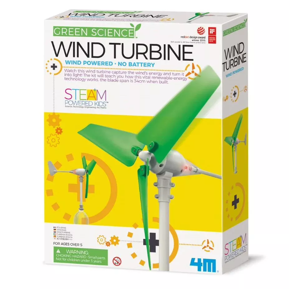 4M Project Kits – Green Science Wind Turbine Kit