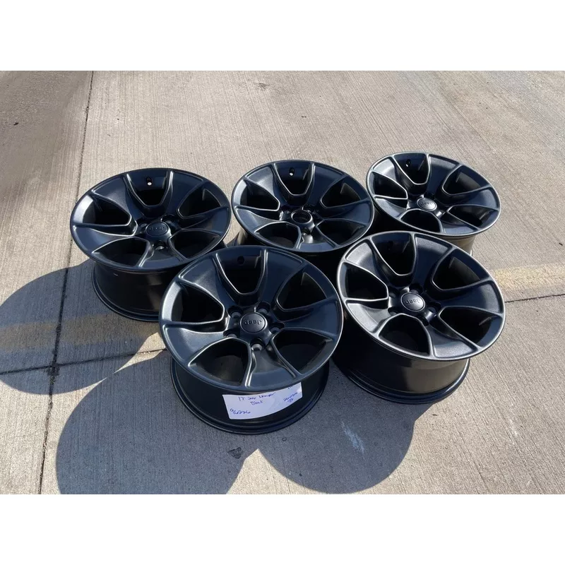 (5) 17″ Jeep Wrangler Rubicon OEM 96226 wheels rims Gladiator NEW