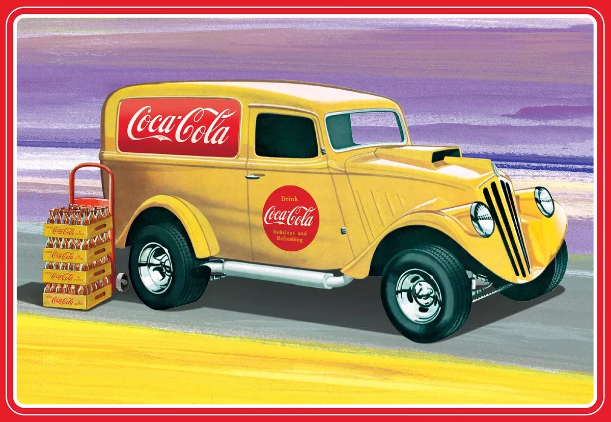 amt 1406 1/25 1933 Willy's Panel Coca-Cola Skill Level 2