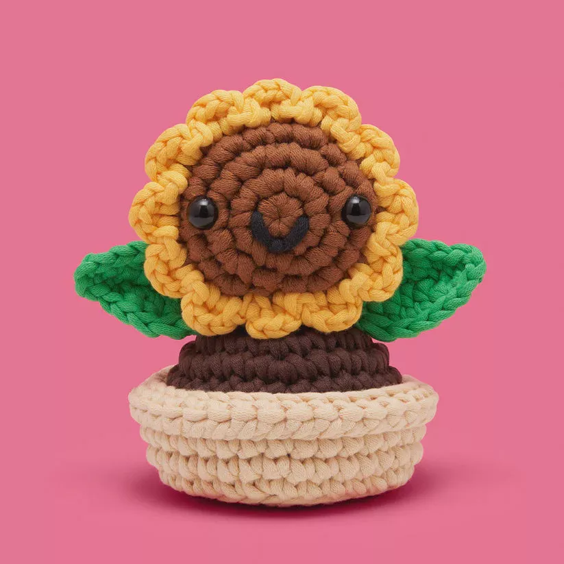 Ana the Sunflower Crochet Kit