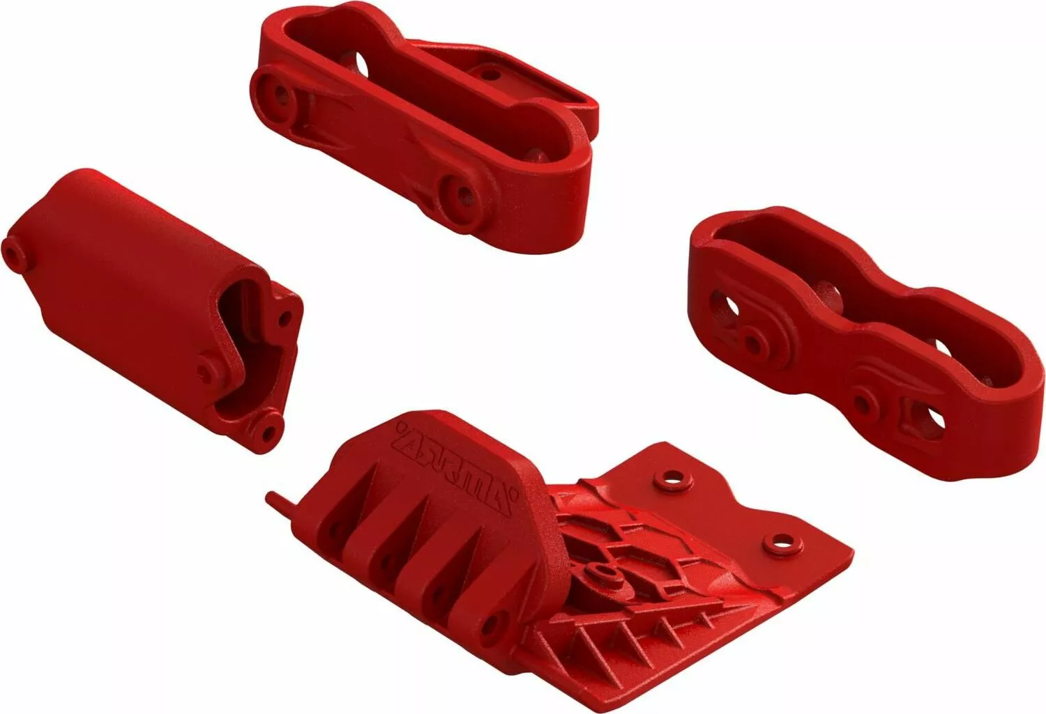 ARA320777 Lower Skid And Bumper Mount Set – Red