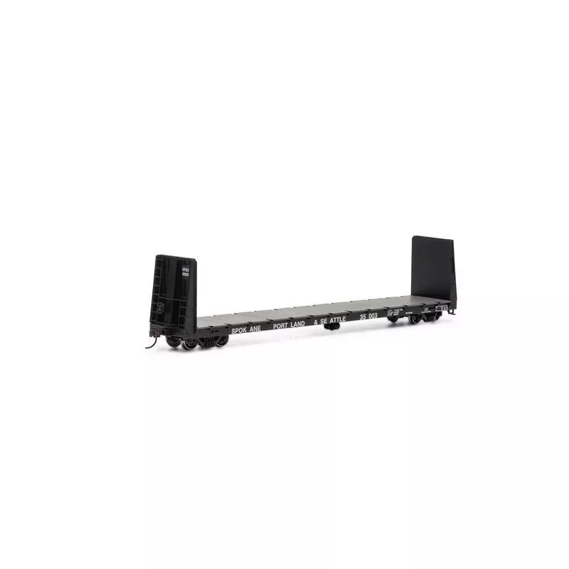 Athearn 17236 HO, 60' Bulkhead Flat Car, SPS, 35003