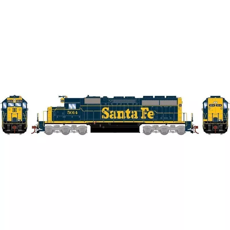 Athearn 87225 HO, SD40, DCC READY, ATSF, 5014