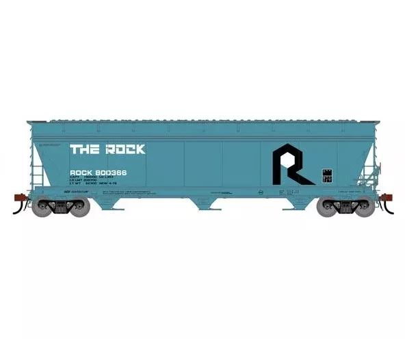 Athearn Genesis G1525 HO Scale ACF 4600 Covered Hopper Rock Island RI 800366