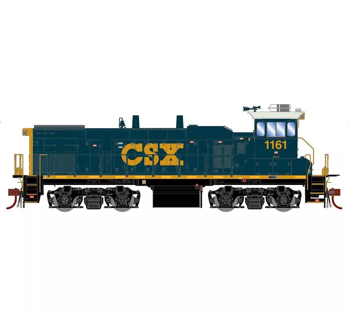 Athearn Genesis G74530 HO Scale EMD MP15AC CSX 1161