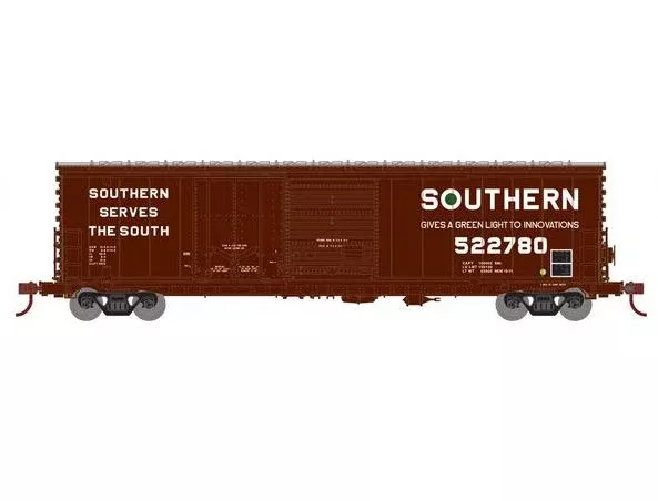 Athearn RTR 1332 HO Scale 50′ ACF Combo Door Box Car Southern SOU 522780