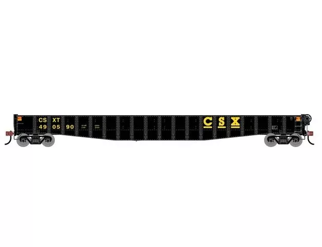Athearn RTR 1949 HO Scale 65' Mill Gondola CSX 490590