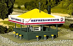 Atlas 715 HO Scale Refreshment Stand Kit