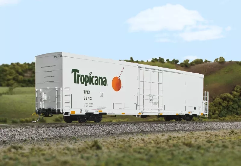 Atlas Master 20007326 HO Scale Trinity 64′ Reefer Tropicana TPIX 3077