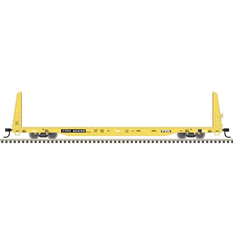 Atlas Trainman 20006444 Ho Flat Car Ttx 804019