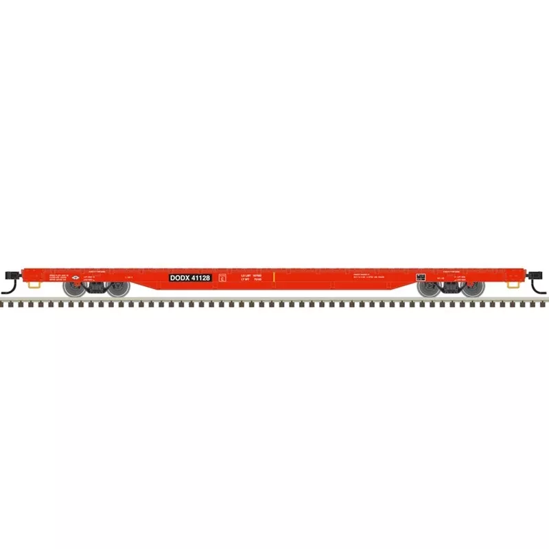 Atlas Trainman 20006471 Ho 68’Flat Car Dofd 41155