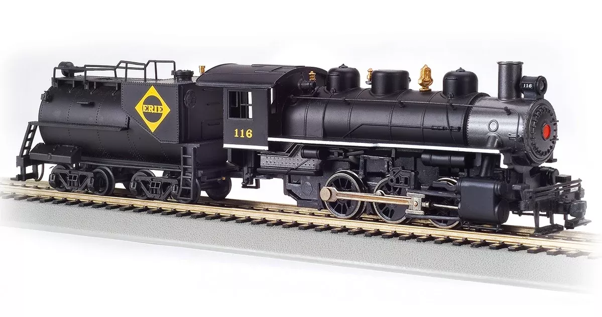 Bachmann 50712 HO Scale USRA 0-6-0 Steam Locomotive with Smoke Erie 116