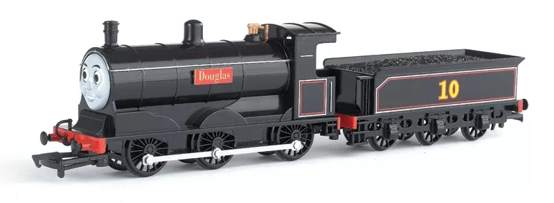 Bachmann 58808 HO Scale Thomas and Friends Douglas Locomotive with Moving Eyes
