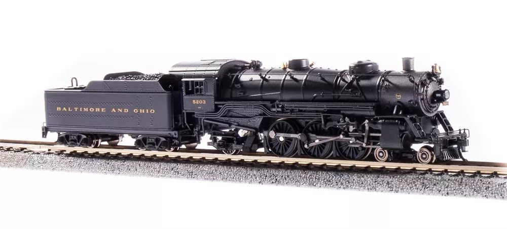 BLI 6243 N Scale 4-6-2 Pacific Steam Locomotive Baltimore & Ohio 5209 Paragon3 DCC