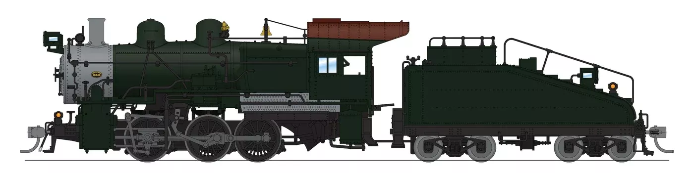 BLI 9177 HO Scale 0-6-0 B6sb Steam Loco Undecorated Paragon4