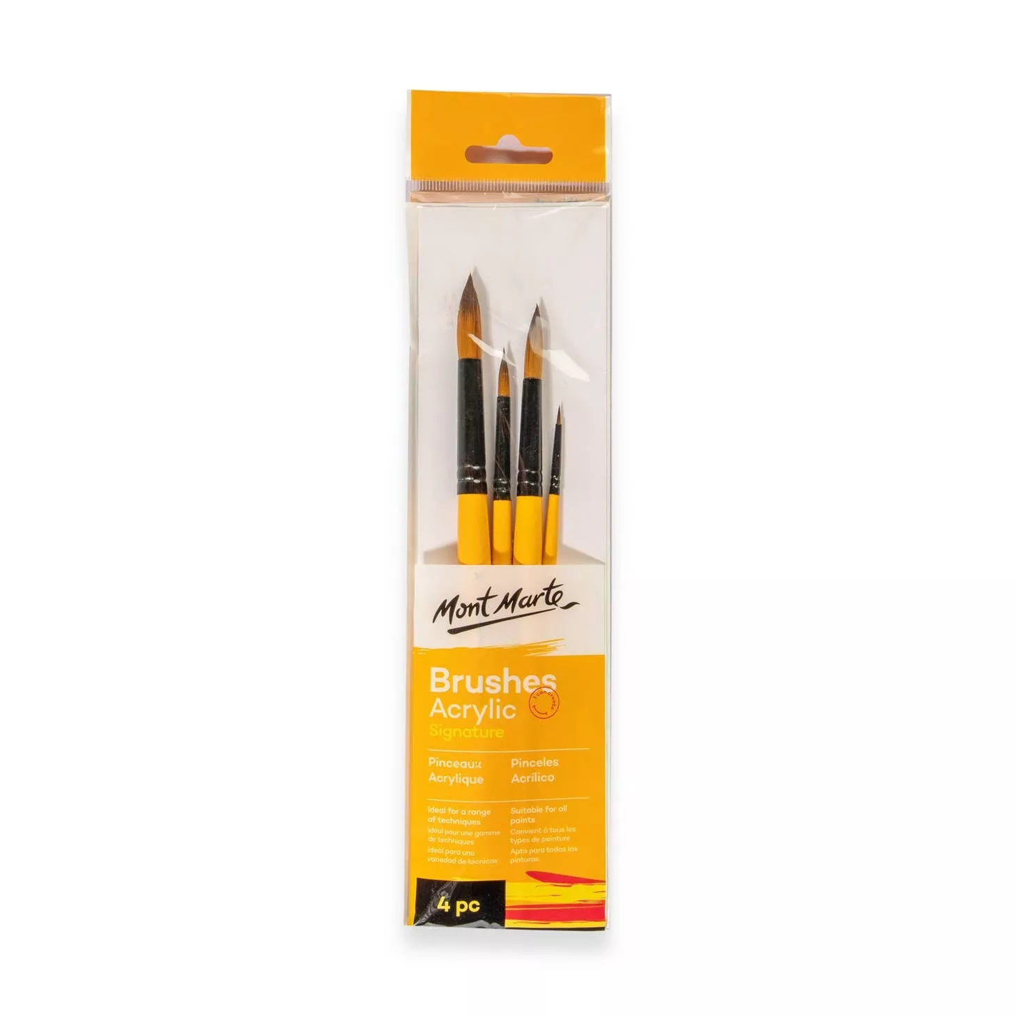 BMHS0018 Acrylic Brushes Signature 4pc