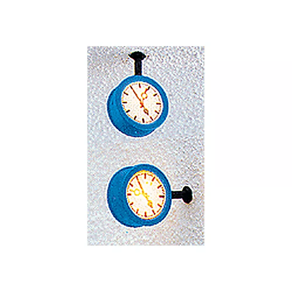 Brawa 5261 HO Scale Illuminated Clock -- Wall