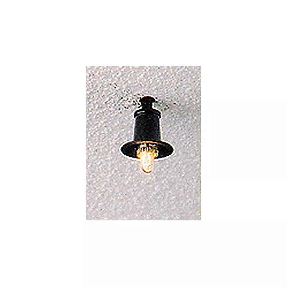 Brawa 5536 HO Scale Under-Roof Mounted Light — Black
