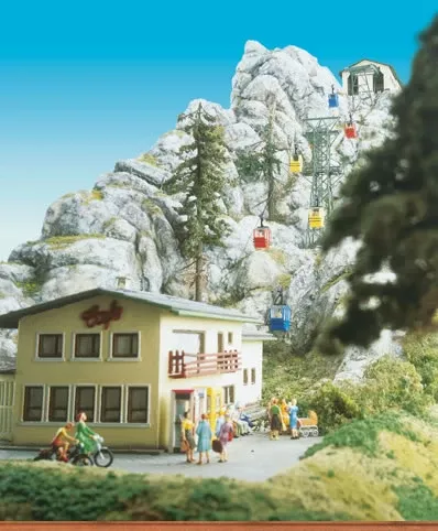 Brawa 6280 HO Scale Kanzelwand Cableway Set — Kit