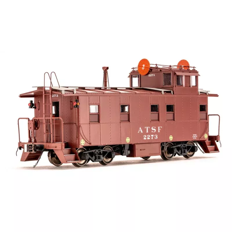 Class One Model Works CB00208 HO Peaked Roof Caboose ATSF 2273