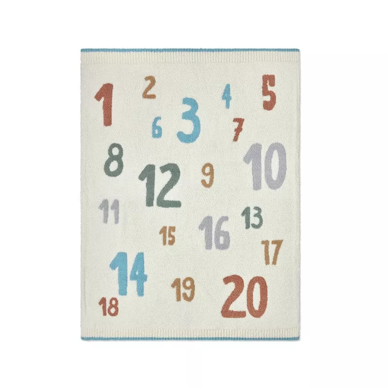CozyChic Number Stroller Blanket