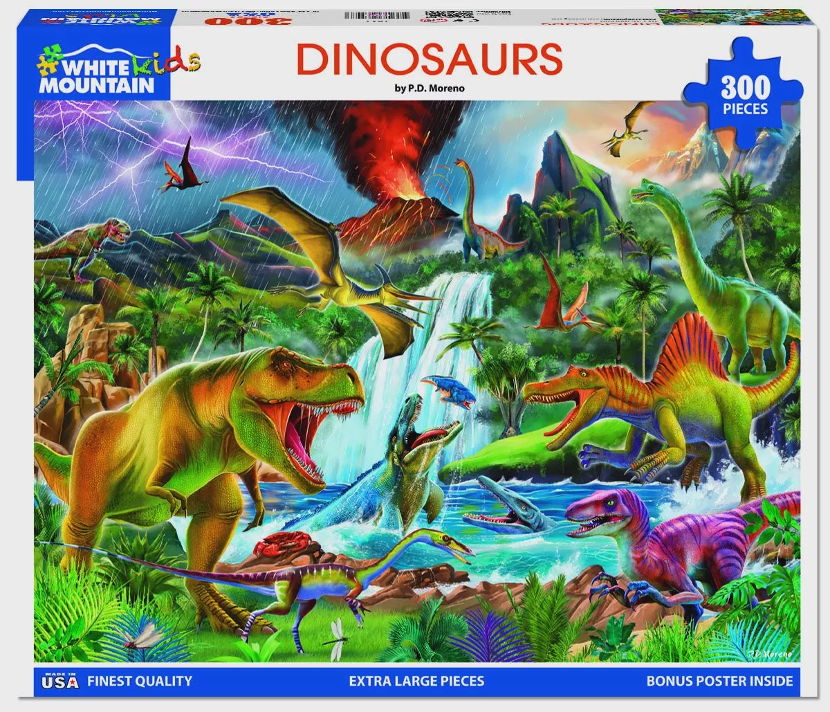 Dinosaurs (1821pz) – 300 Piece Jigsaw Puzzle