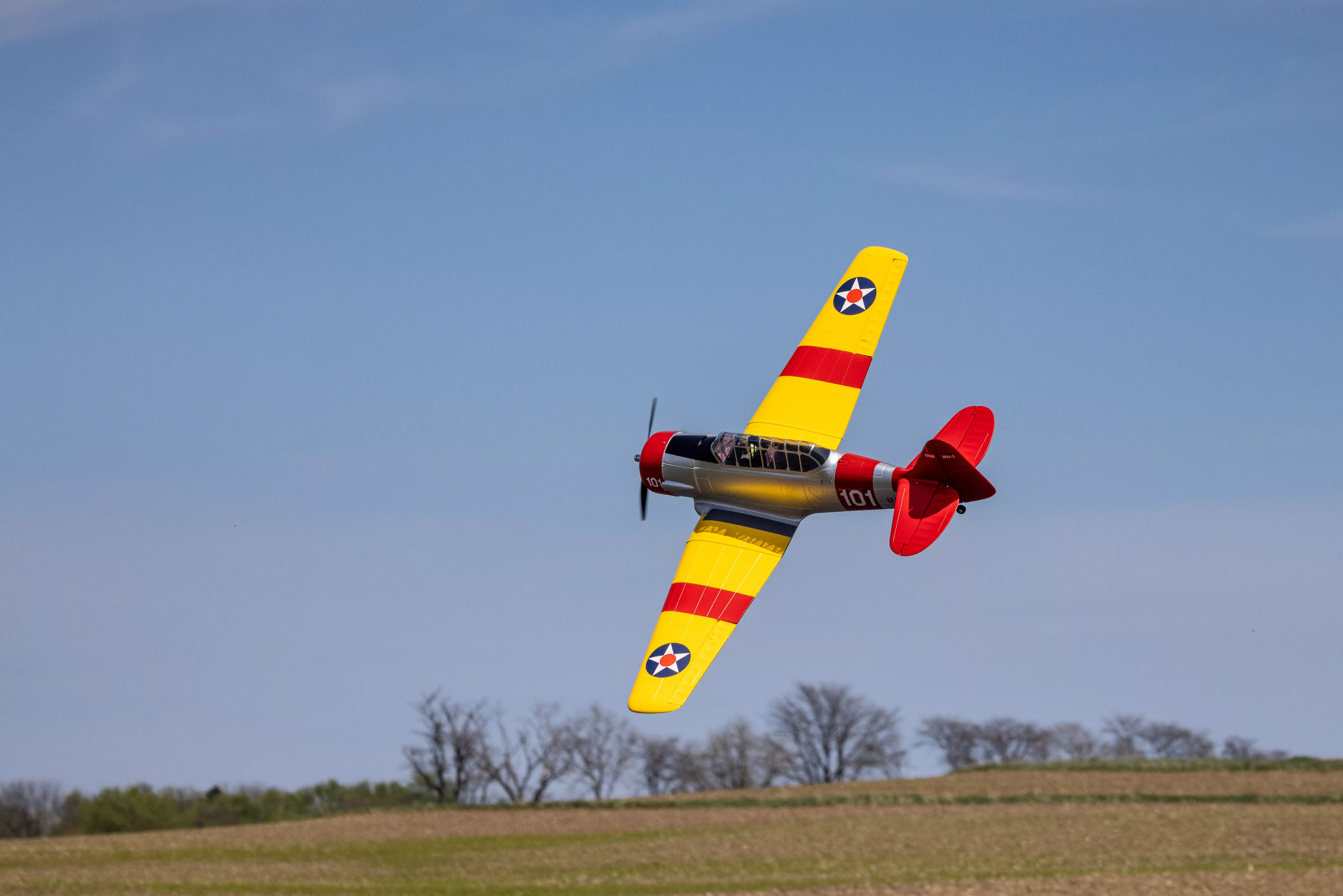 EFL08750 SNJ-5/AT-6 Texan 1.5m BNF Basic