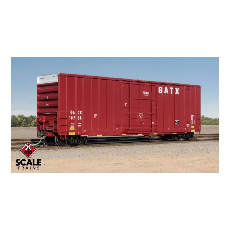 ExactRail Evolution 1458-2 HO, High-Cube Box Car, GACX 10785
