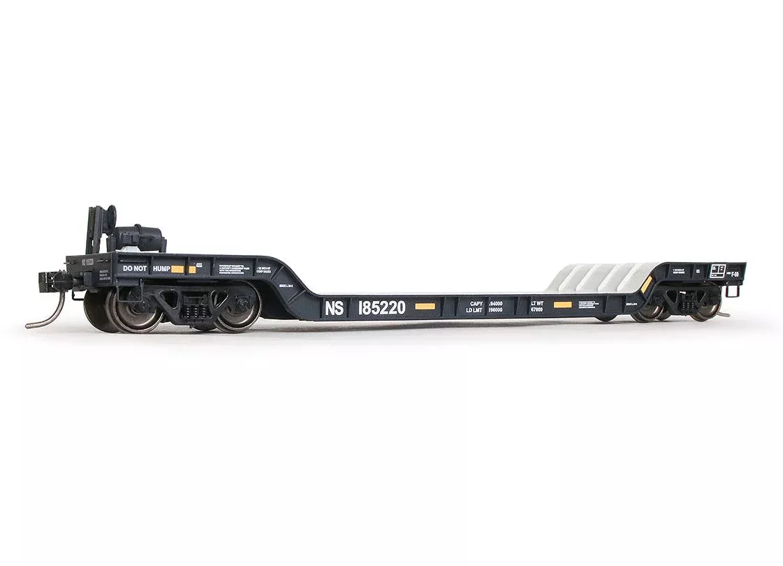 Exactrail Evolution EE1763-2 HO Scale Depressed Center Flatcar Norfolk Southern NS 185221