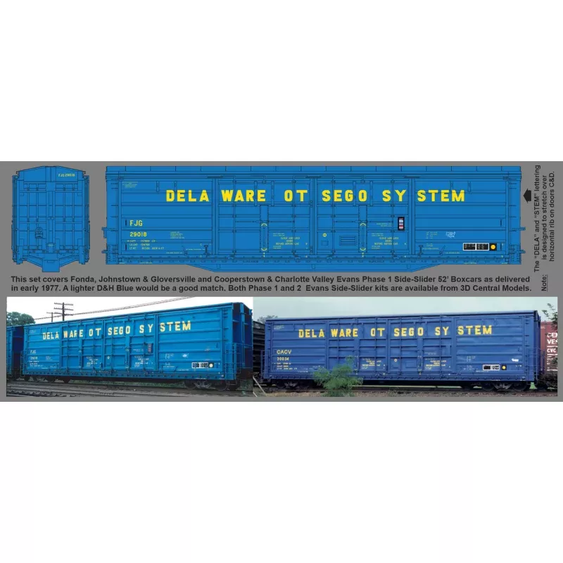 F-488 Deleware Otsego System CACV & FJG Decals – Phase 1