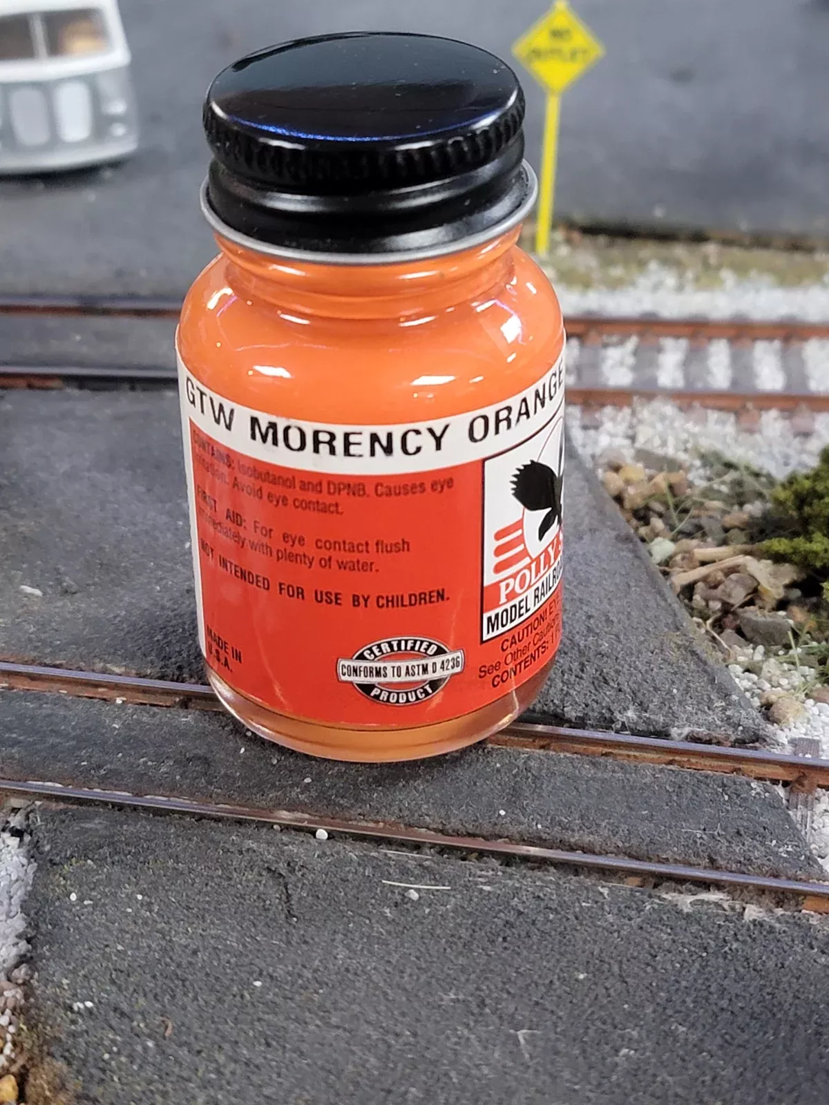 Floquil Poly S Poly Scale F414356 Grand Trunk Western GTW Morency Orange 1oz