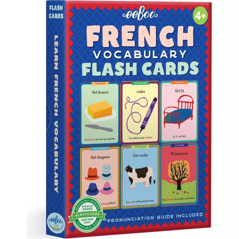 : French Vocabulary Flash Cards