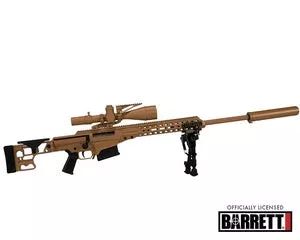GOAMK22-TAN1/4 Scale Die Cast Barrett MK22 Model, Tan