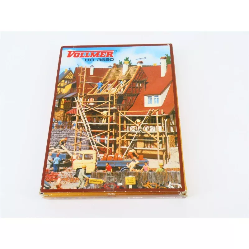 HO 1/87 Scale Vollmer Kit #3690 Scaffolding