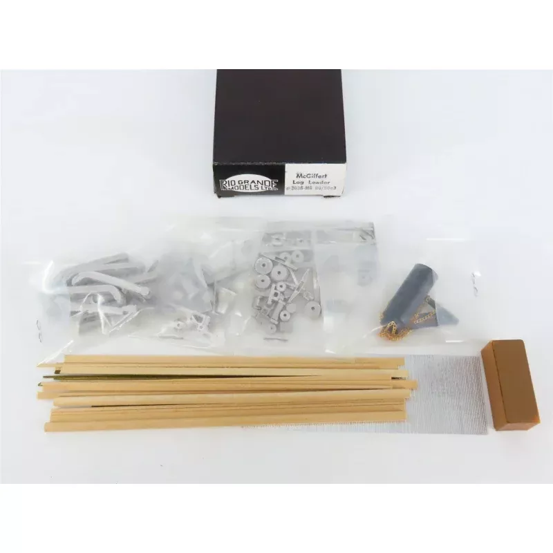 HO/HOn3 Scale Rio Grande Models Ltd Kit 3036-MG McGiffert Log Loader