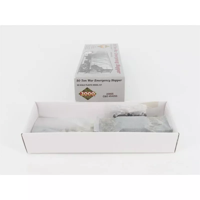 HO PROTO 2000 Time-Saver Kit #23805 C&O Chesapeake & Ohio 2-Bay Hopper #54253