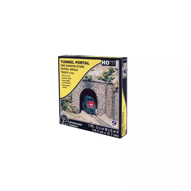 HO Woodland scenics Random Stone Single Portal