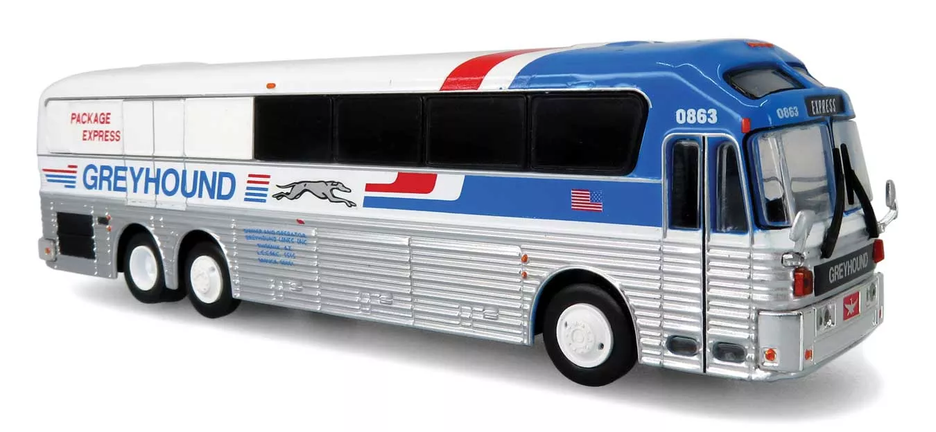 Iconic Replica 87-0462 HO Scale 1986 Eagle Model 10 Bus – Greyhound Package Express