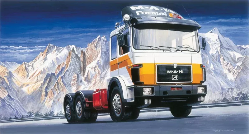ITALERI 0756 1/24 MAN 26.321 Formel Six