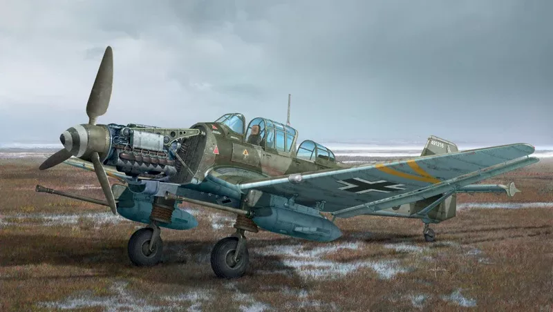 ITALERI 2722 1/48 Ju 87G-2 Stuka Kanonenvogel