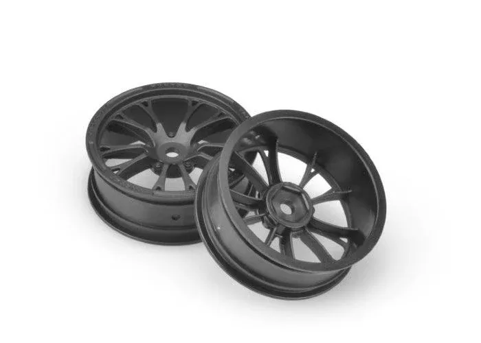 Jconcepts Street Eliminator 2.2″ 12mm Hex Front Wheel Black Tactic TRA Slash Bandit