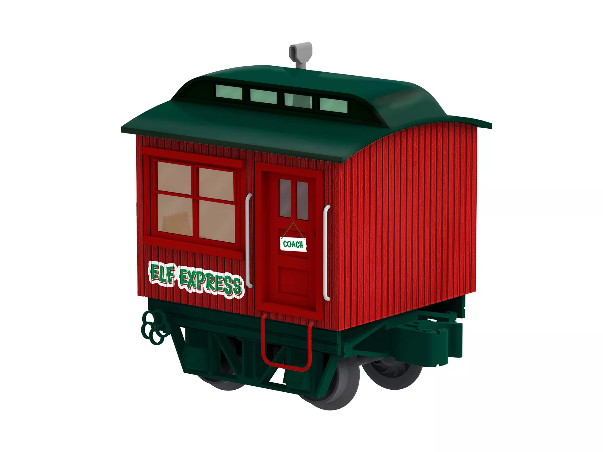 Lionel 2027012 O Christmas Disconnect Coach Passenger Car