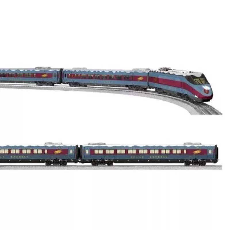 Lionel 2122190, 2127140 THE POLAR EXPRESS LEGACY High Speed Train Set and Expansion Pack (Set of 2 pcs) limited O Scale NEW