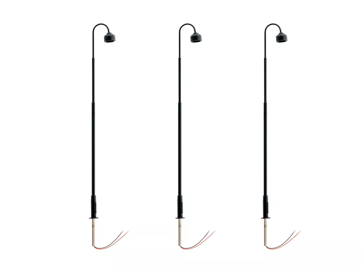 Lionel 2456030 HO Scale LED Single Arm Lamp – Black